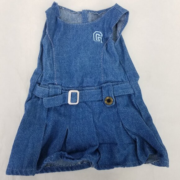 Battat Jean Doll Denim Dress Pink Shoes Our Generation OG 18" fits American Girl - Picture 2 of 11